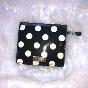 Kate Spade Small Polka Dot Patent Wallet